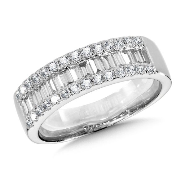 Baguette Diamond Anniversary Band (3/4 ctw)