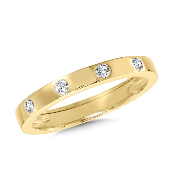 Straight Flush-Set Diamond Band