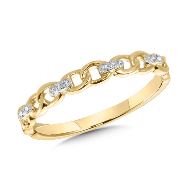 10K Link-n-Love Chain-Style Stackable Band