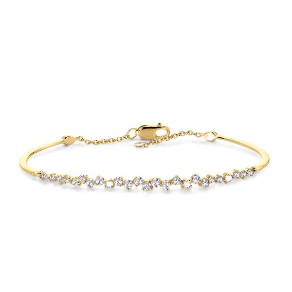 Scattered Diamond Constellation Bracelet