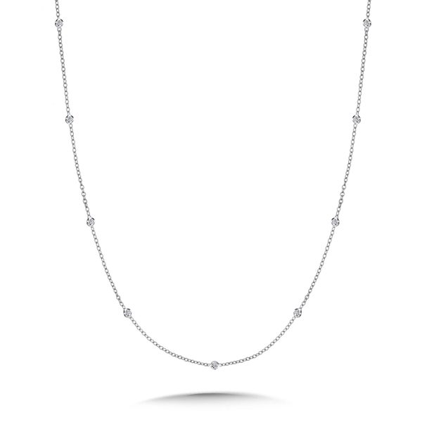 18" Diamond Links Necklace (1/4 ctw)