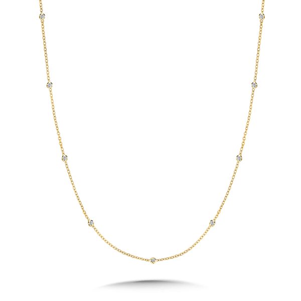 18" Diamond Links Necklace (1/4 ctw)