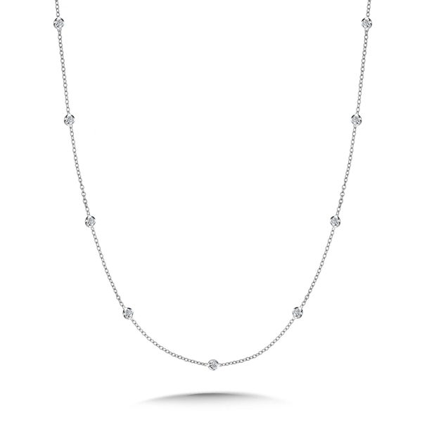 18" Diamond Links Necklace (1/2 ctw)