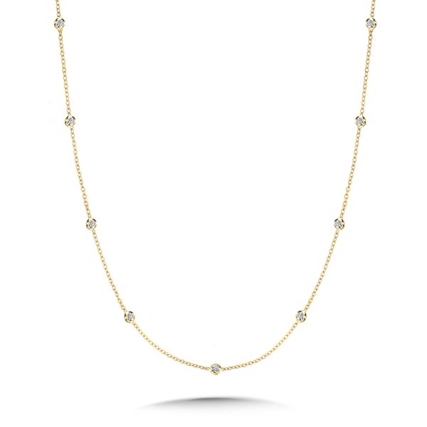 18" Diamond Links Necklace (1/2 ctw)