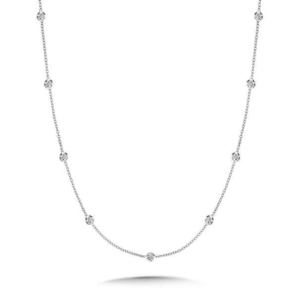 18" Diamond Links Necklace (3/4 ctw)