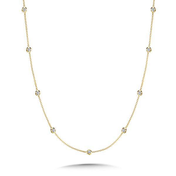 18" Diamond Links Necklace (3/4 ctw)