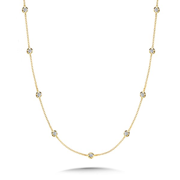 18" Diamond Links Necklace (1.00 ctw)