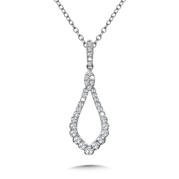 Teardrop Graduating Diamond Love Moments Pendant