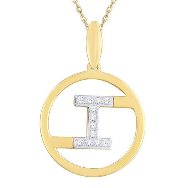 You - An Initials Collection Diamond Pendant (I)