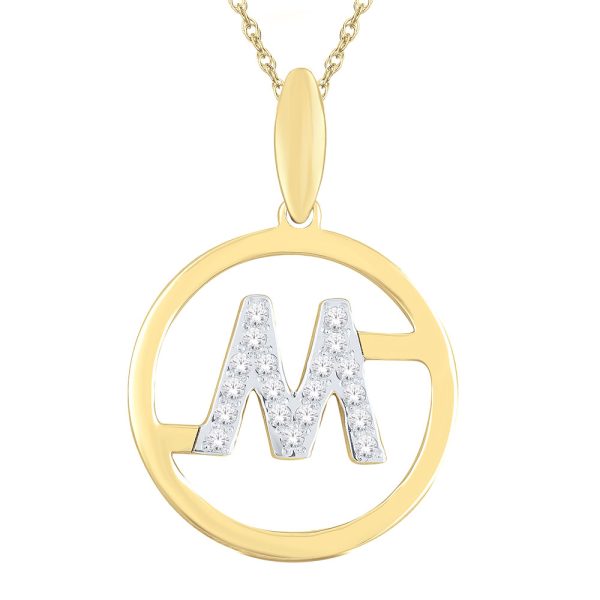 You - An Initials Collection Diamond Pendant (M)