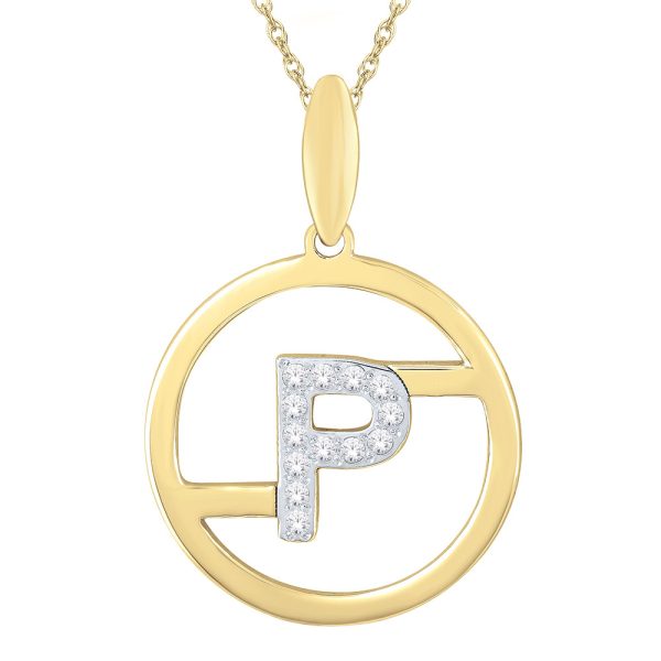 You - An Initials Collection Diamond Pendant (P)