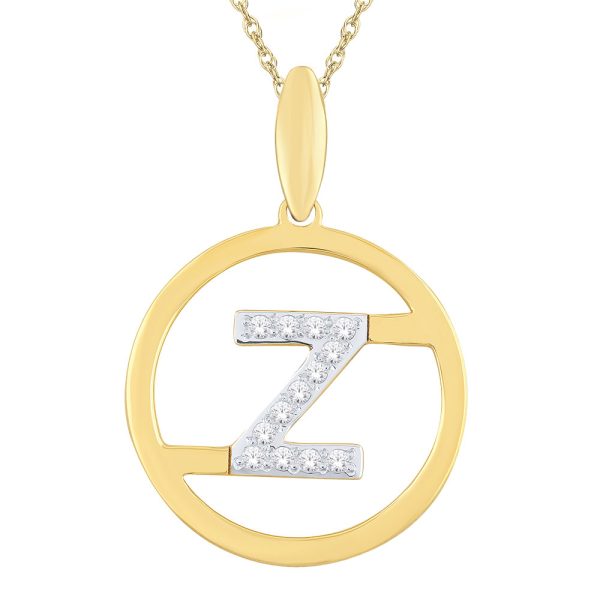 You - An Initials Collection Diamond Pendant (Z)