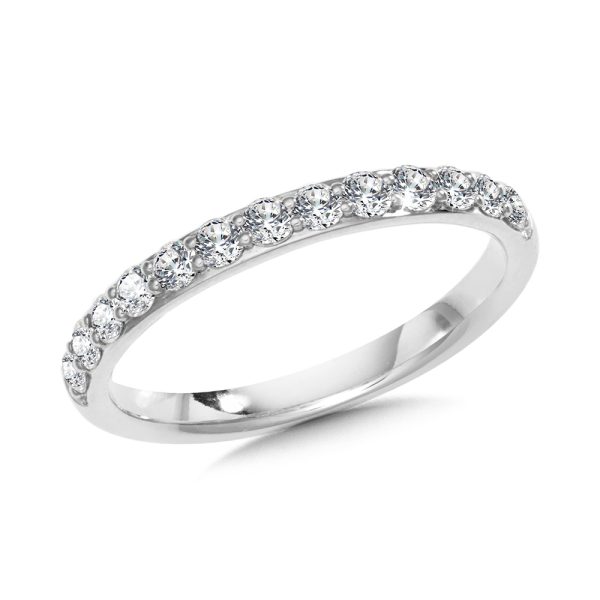 13-Stone Prong-Set Diamond Wedding Band (1/3 ctw)