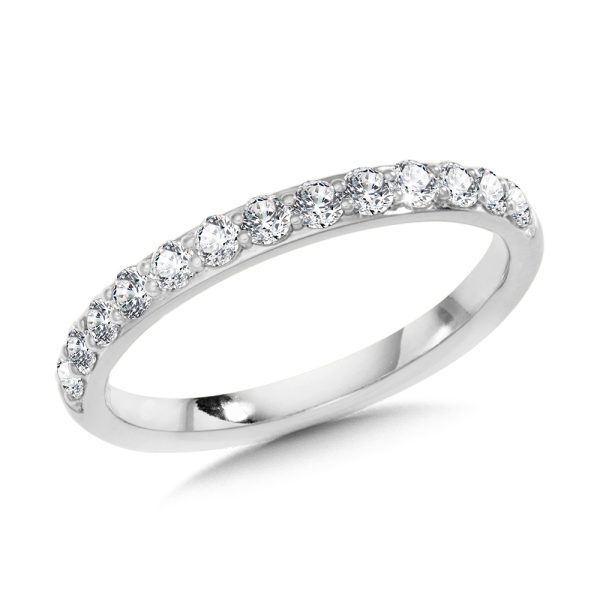 13-Stone Prong-Set Diamond Wedding Band (1/2 ctw)