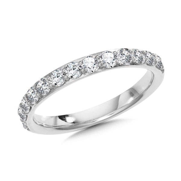 13-Stone Prong-Set Diamond Wedding Band (1.00 ctw)